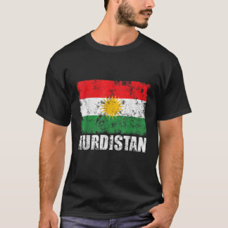 Kurdistan Flag Rojava Kurdish Funny Kurds T Shirt