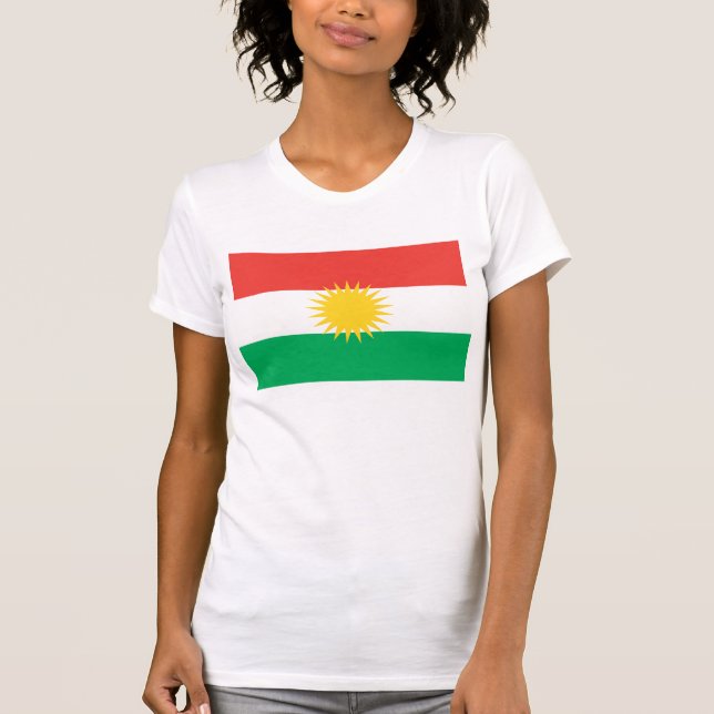 Kurdistan Flag T-shirt (Front)