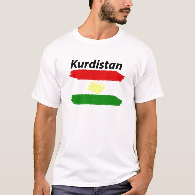 Kurdistan Kurdistan flag T-Shirt (Front)