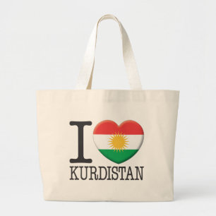 Kurdistan Large Tote Bag