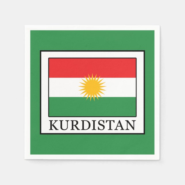 Kurdistan Napkin (Front)