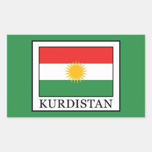 Kurdistan Rectangular Sticker