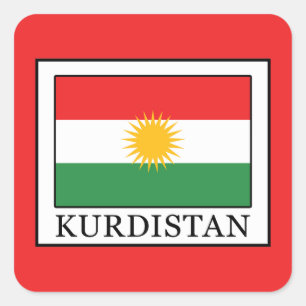 Kurdistan Square Sticker