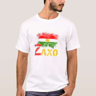 Kurdistan T-Shirt with "ZAXO"