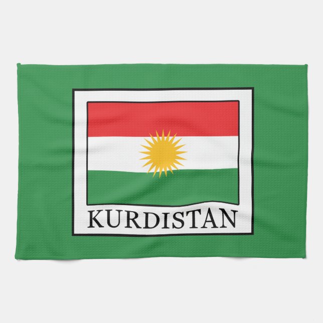 Kurdistan Tea Towel (Horizontal)
