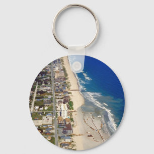 Kure Beach North Carolina Key Ring