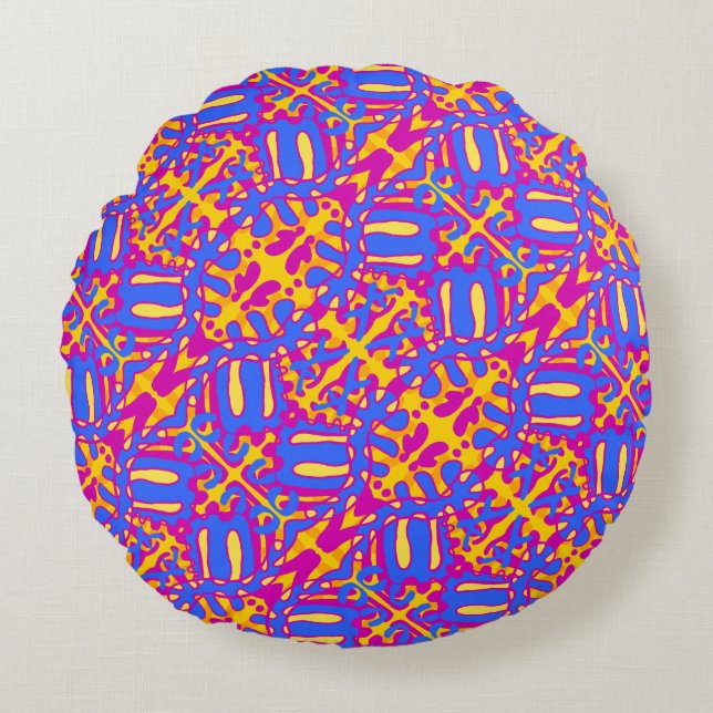 KureeAWsitty KoOL Round Cushion (Front)