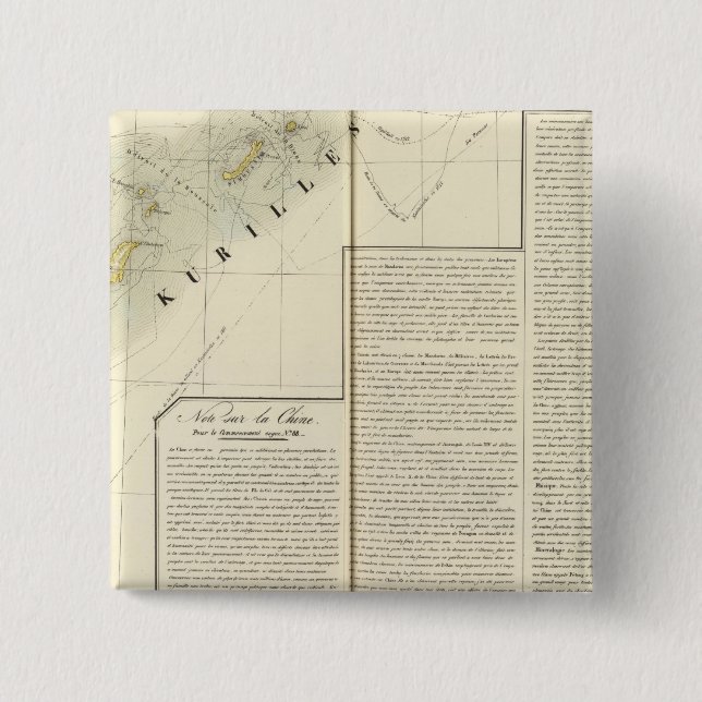 Kuril Islands 50 15 Cm Square Badge (Front)