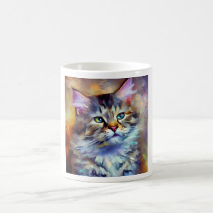 Kurilian Bobtail Cat  Coffee Mug