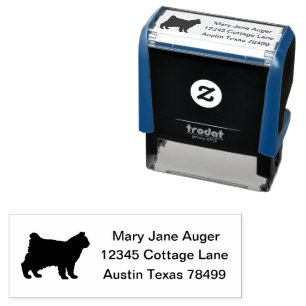 Kurilian Bobtail Cat Personalised Self-inking Stamp
