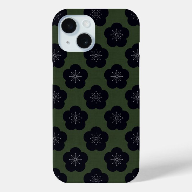 KURO UME - Bold-Khaki Case-Mate iPhone Case (Back)