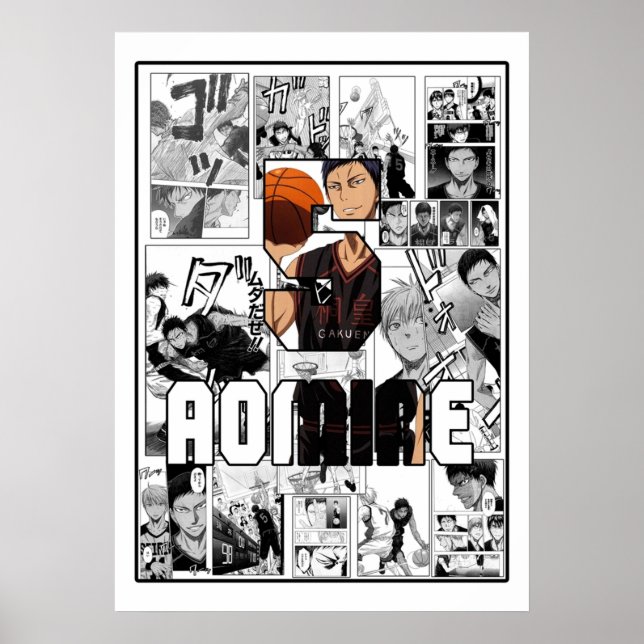 Kuroko No Basket  Daiki Aomine 5 Poster (Front)