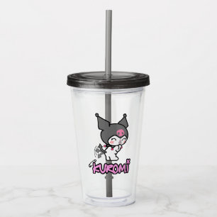 Kuromi Tumbler Wrap for Transparent Cup Cute