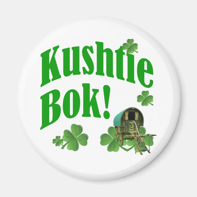 Kushtie bok! magnet (Front)