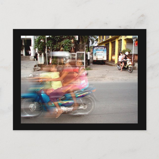 Kuta Bali, Indonesia Postcard (Front)