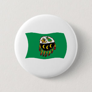 Kutenai Tribe Flag Button