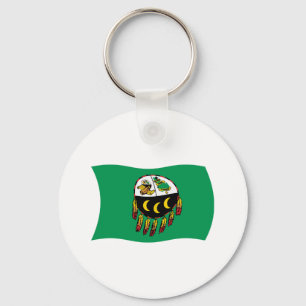 Kutenai Tribe Flag Keychain
