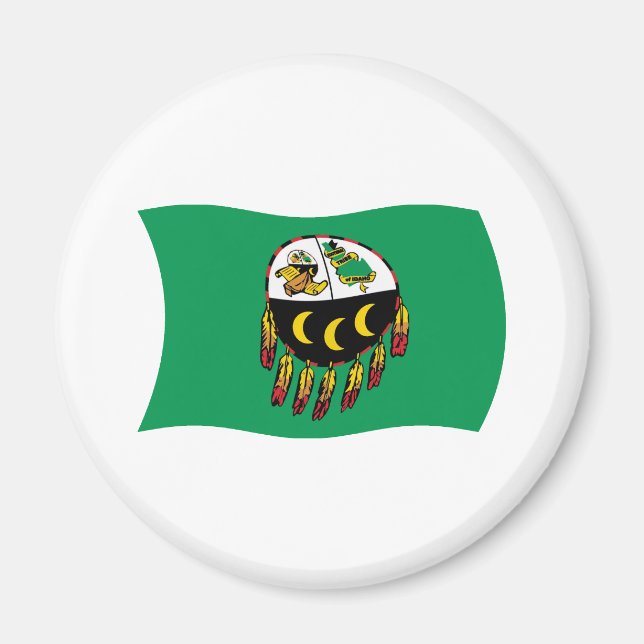 Kutenai Tribe Flag Magnet (Front)
