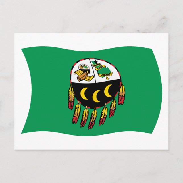Kutenai Tribe Flag Postcard (Front)