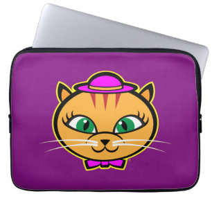 Kutey Kat, 13 Inch Laptop Sleeve