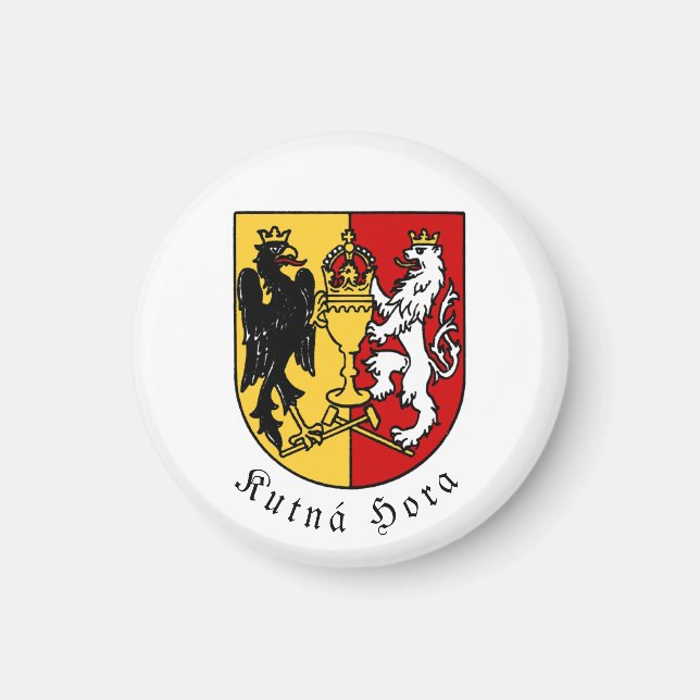 Kutná Hora coat of arms, Czech Republic Magnet (Front)
