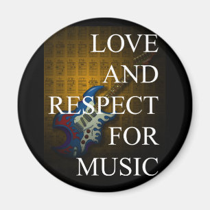 KuuMa Guitar Love 02 Magnet