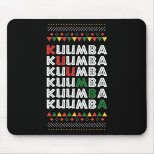 Kuumba Kwanzaa Principle African American Holiday Mouse Pad