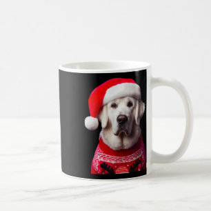 Kuvasz Dog With Santa Hat Christmas Xmas Owner Lov Coffee Mug
