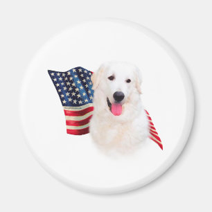Kuvasz Flag Magnet