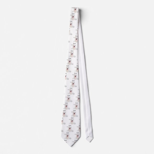 Kuvasz History Design Tie (Front)