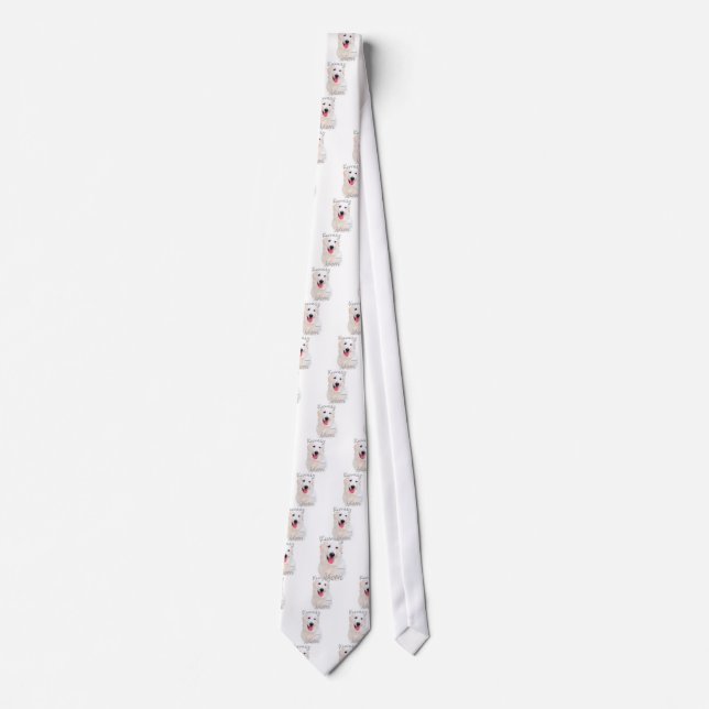 Kuvasz Mum 2 Tie (Front)