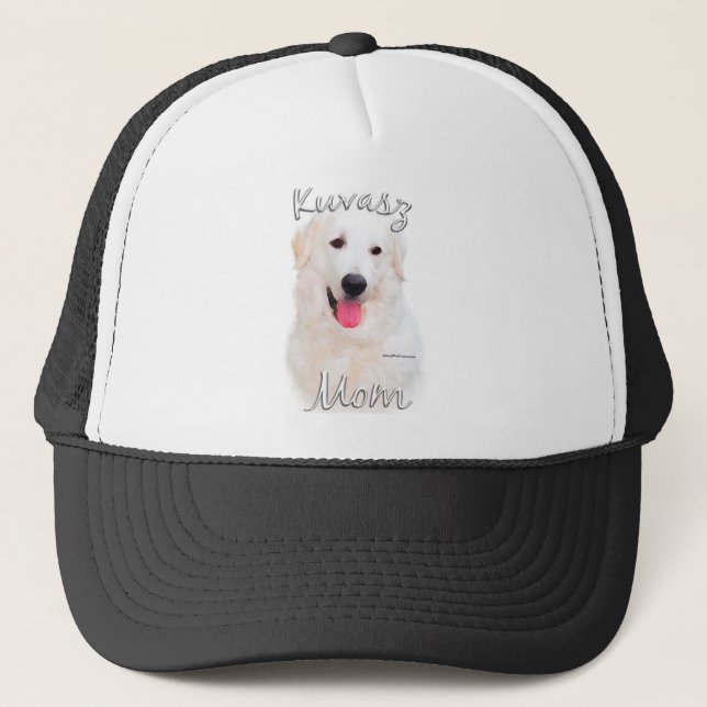 Kuvasz Mum 2 Trucker Hat (Front)