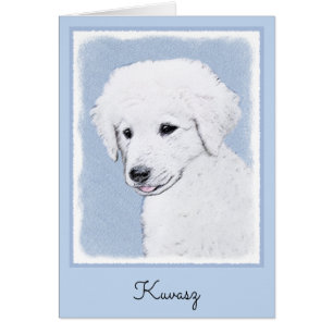 Kuvasz Painting - Cute Original Dog Art