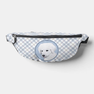 Kuvasz Painting Hungarian Cute Original Dog Art Bum Bags