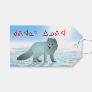 Kuvianak Innovia - Arctic Fox Gift Tags