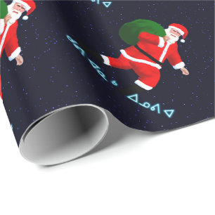 Kuvianak Innovia - Santa Claus Wrapping Paper