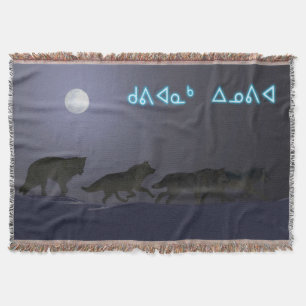 Kuvianak Innovia - Wolfpack Throw Blanket