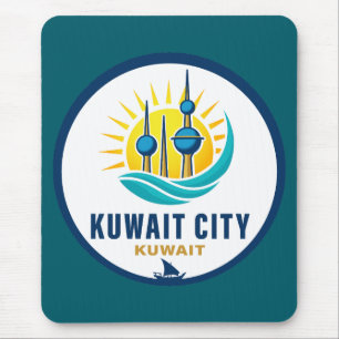 Kuwait City Kuwait Middle East Mouse Pad