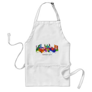 Kuwait City Kuwait Skyline Standard Apron