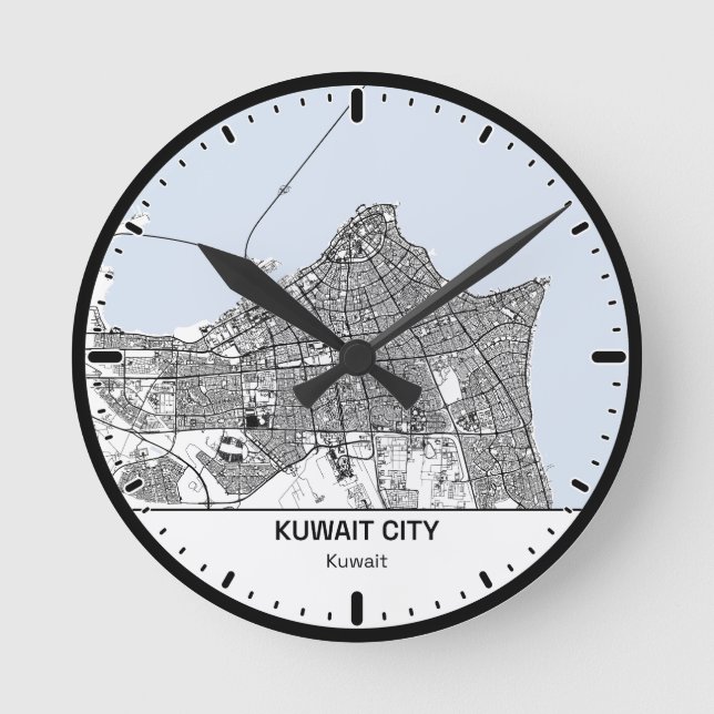 Kuwait Clock City Line Art (Front)