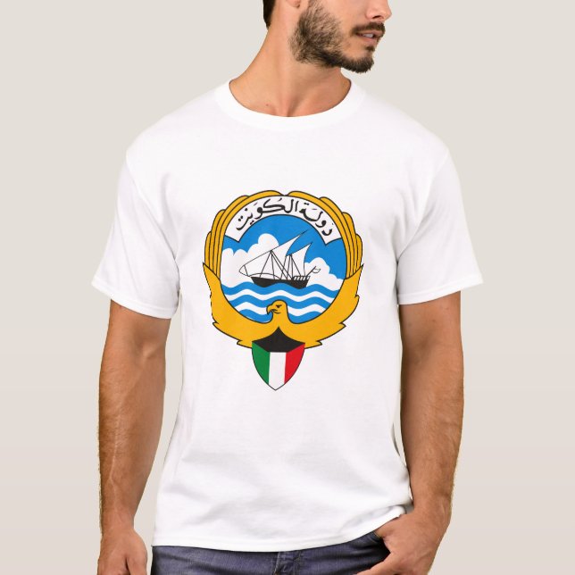 Kuwait Coat of Arms T-shirt (Front)