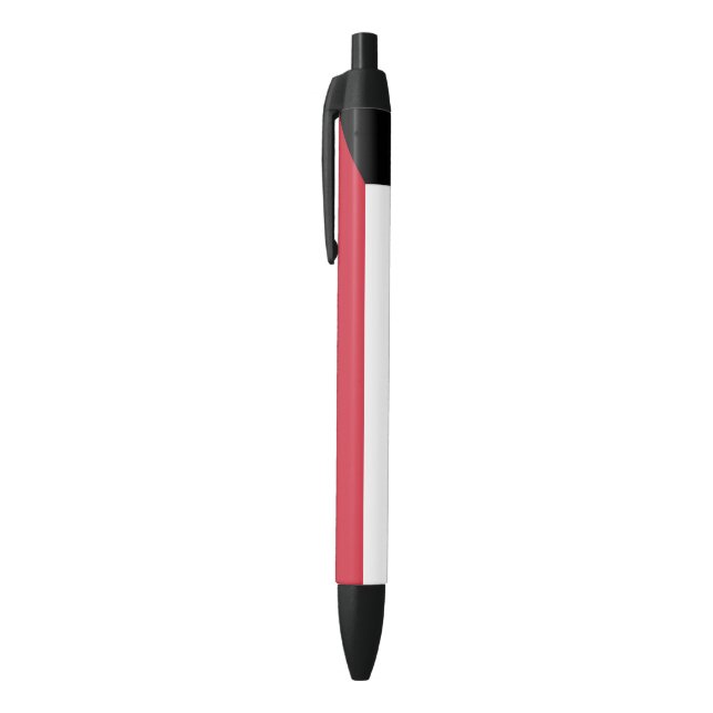 Kuwait Flag Black Ink Pen (Top (Vertical))