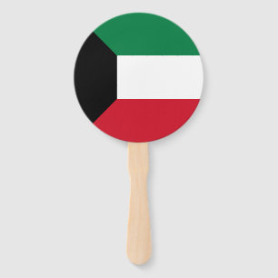 Kuwait Flag Hand Fan
