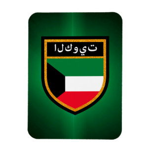 Kuwait Flag Magnet