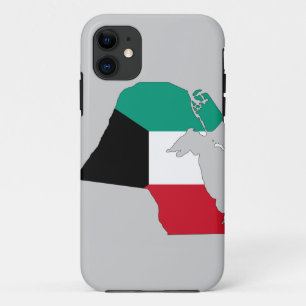Kuwait Flag Map iPhone 11 Case