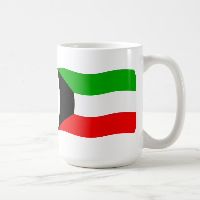 Kuwait Flag Mug (Right)