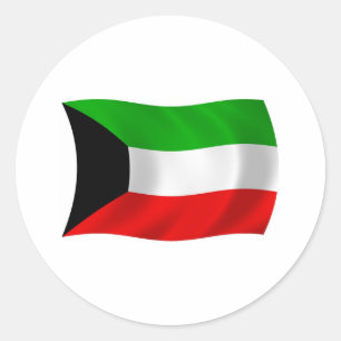 Kuwait Flag Sticker