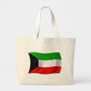 Kuwait Flag Tote Bag