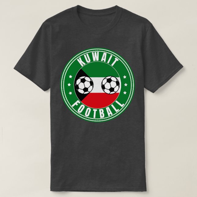 Kuwait Football T-Shirt (Design Front)