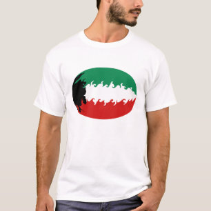 Kuwait Gnarly Flag Kuwait T-Shirt